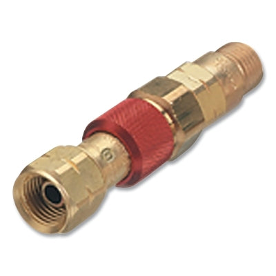 Quick Connect,Torch to Hose with Check Valve, Male Plug/Female Socket, Oxygen/Inert