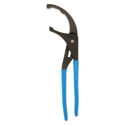 Oil Filter/PVC Pliers, Curved Jaw, 15.5 in OAL