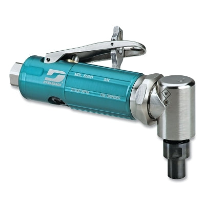 Right Angle Die Grinder, 1/4 in Collet, 20000 RPM, 0.4 hp, Featherable Trigger