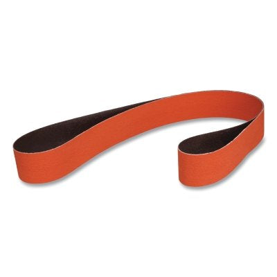 3M 051144-81187 Cloth Belt, 777F, YF-Weight, 4 in W x 36 in L, 60 Grit, Ceramic Aluminum Oxide, Fabri-lok/Single-flex