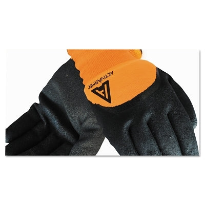 97-011 Cold Weather Hi-Viz Gloves, Size 9, Orange/Black