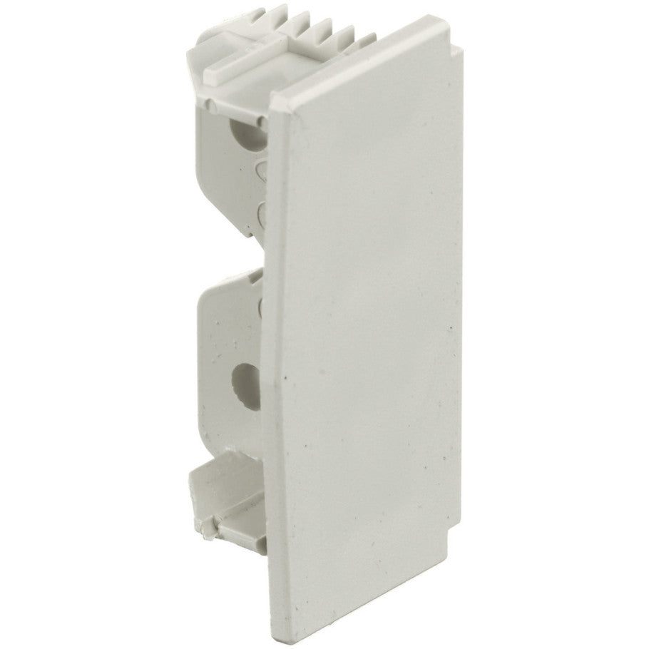 WallTrak2 End Cap, Office White