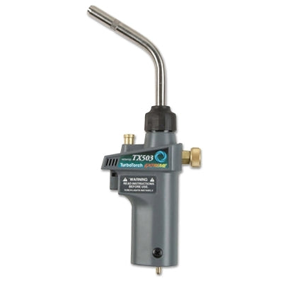 TurboTorch Extreme TX503 Self-Lighting Air, Propane and MAPP Hand Torch, Brass/Plastic/Stainless Steel