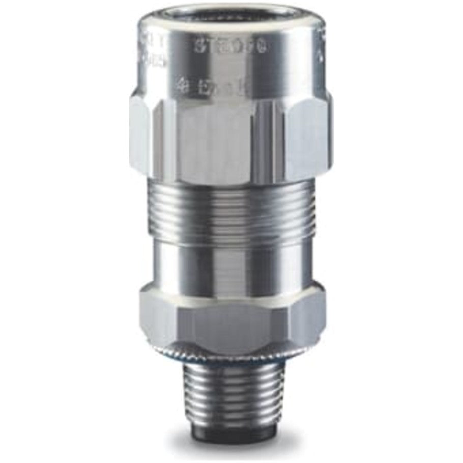Star Teck Extreme Cable Connector, Aluminum, Jacketed Metal-Clad Cable, 3/4 in., 0.86 to 1.205 in.