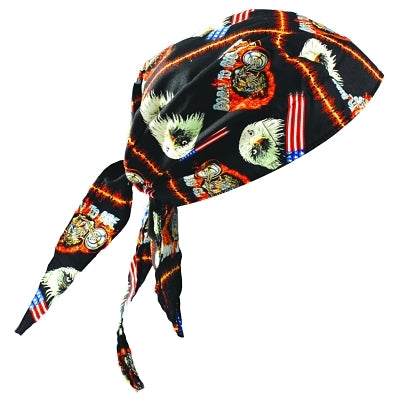 Tuff Nougies Deluxe Tie Hats, One Size, Motorcycle