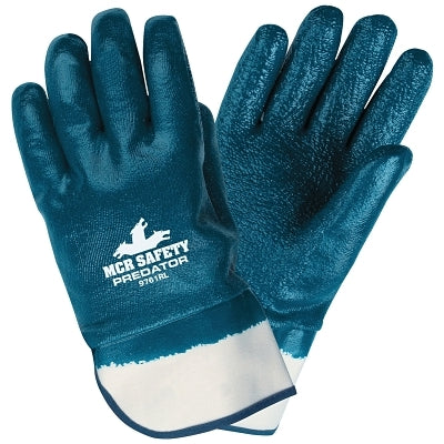 Predator Nitrile Coated Glove, Extra Rough Finish, X-Large, Blue