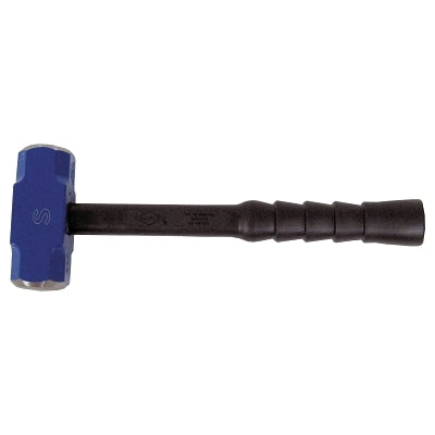Ergo-Power Soft Safety Steel Sledge Hammer, 4 lb Head, 14 in Fiberglass Handle, Super Grip
