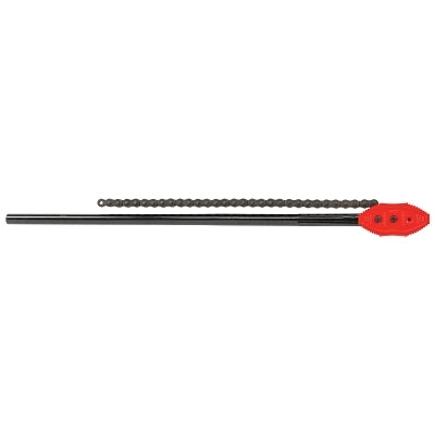 Chain Tong Wrench, 1-6 in Pipe Capacity, 32 in Chain, 44 in Long