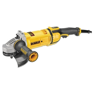 4.9HP Large Angle Grinder, 7 in dia, 15 A, 8500 RPM, Trigger, No-Lock