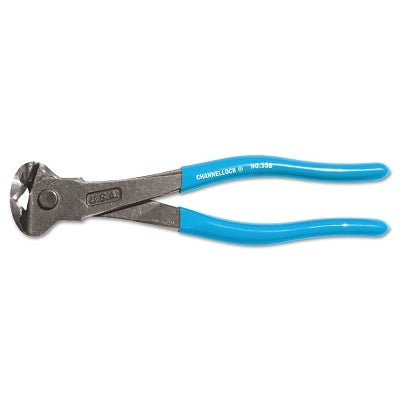 Cutting Plier-Nipper, 8 in, Polish, Plastic-Dipped Grip