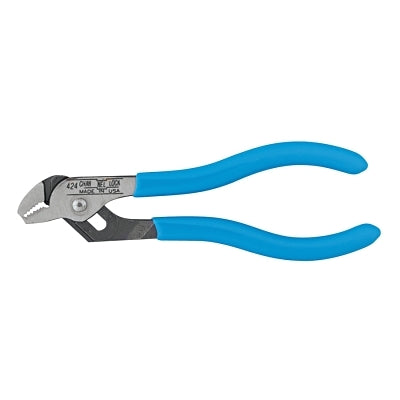 Tongue and Groove Pliers, 4.50 in OAL, 3 Adjustments, 424 Straight