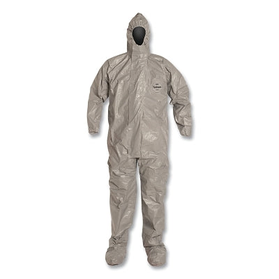Tychem 6000 Coveralls, TF169T, Taped Seams, Gray, X-Large, Standard