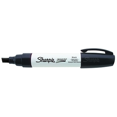 Oil Based Paint Marker, Black, Bold, Chisel