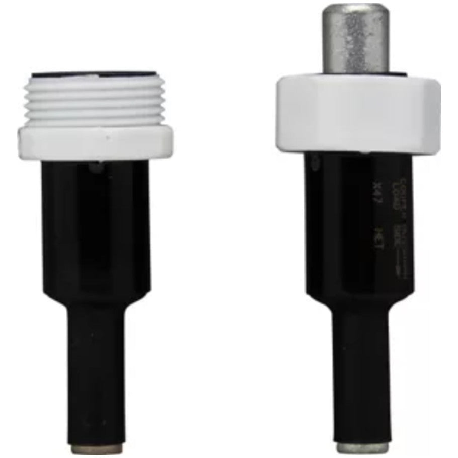 TRON HET Non Breakaway Fuse Holder For Solid Neutral, Copper Crimp For  10 4 or (2)  10 (Load/Line)