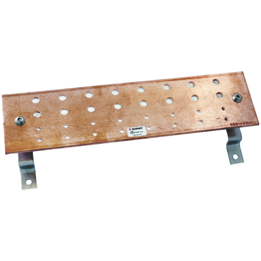Busbar, 16 in. L, 32 Hole