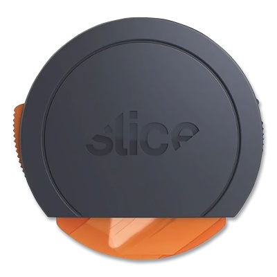 Super-Safe Carton Opener, 3-1/2 in L, Spring-Loaded Retraction, Zirconium Oxide, Nylon Handle, Black