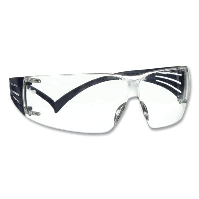 3M SF201SGAF-BLU SecureFit 200 Series Safety Glasses, Frameless/Wrap-Around, Blue, Anti-Fog Plus/Anti-Scratch