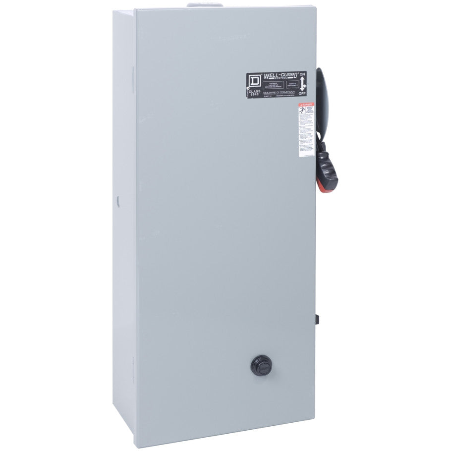 Well-Guard Control Pump Panel, Motor Logic SSOLR, 480 Vac, NEMA 3R, 25 HP, NEMA Size 2
