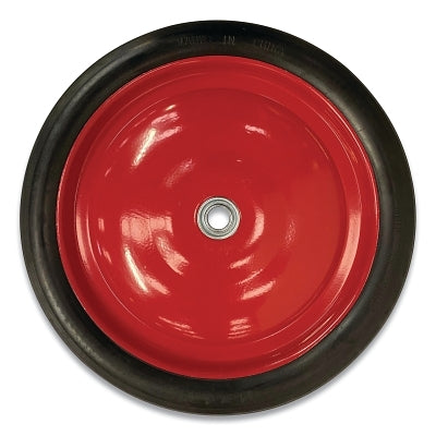 Carts & Trucks, 14 in x 2 in Solid Rubber B.B. Wheels