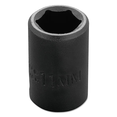 Torqueplus Metric Impact Sockets 3/8 in, 3/8 in Drive, 11 mm, 6 Points