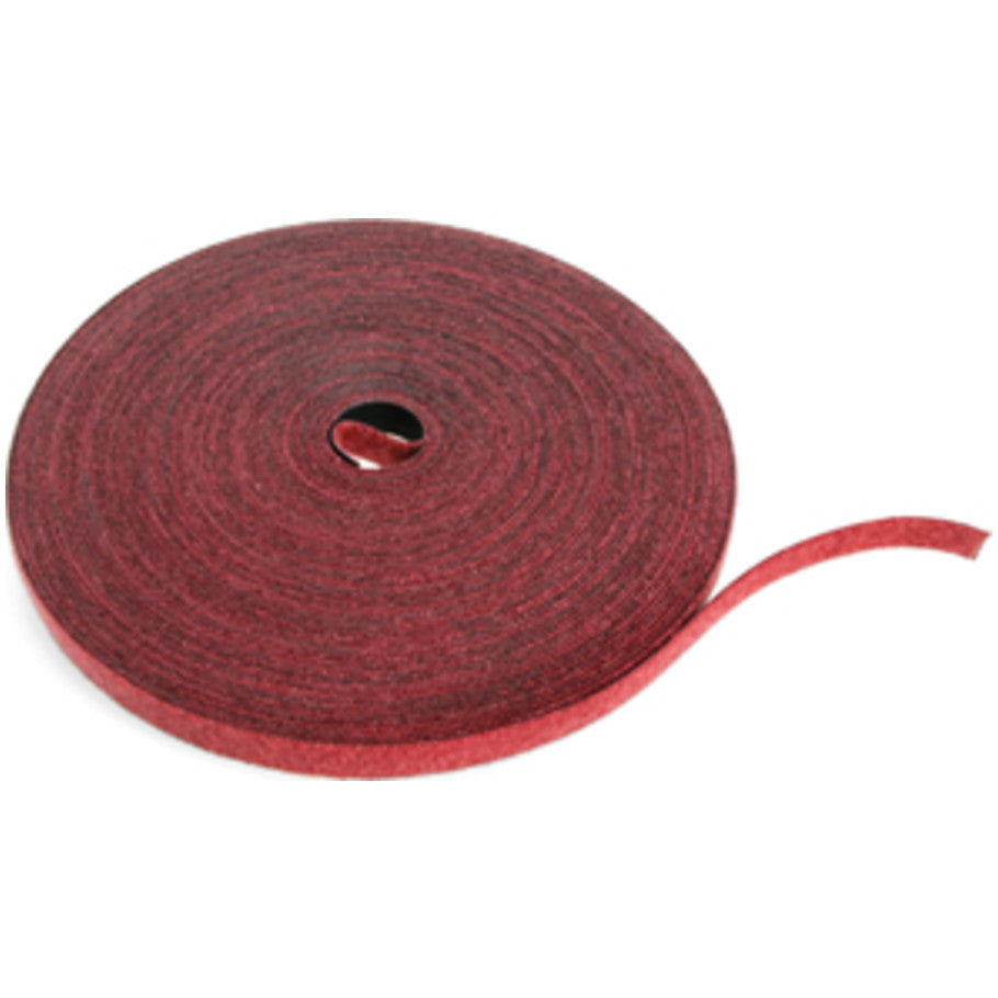Hook and Loop Roll, Maroon, 75 ft. Length