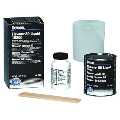Flexane 80 Liquid, 1 lb, Can, Black