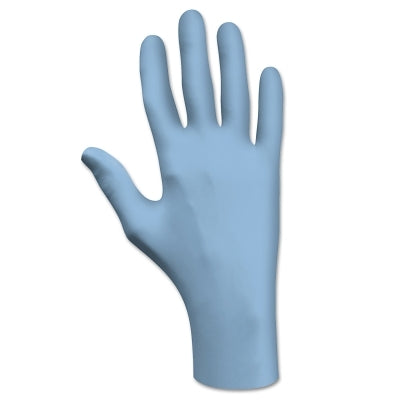 7005 Series Disposable Nitrile Gloves, Beaded, XX-Large, Blue, 4 mil
