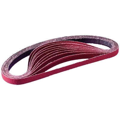 3M 051144-77065 Cloth Belt, 777F, YF-Weight, 1/2 in W x 24 in L, 60 Grit, Ceramic Aluminum Oxide, Fabri-lok/Single-flex