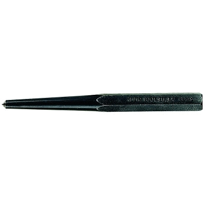 Center Punches, 6 in, 1/2 in tip, Carbon Steel