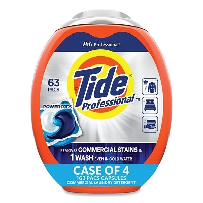 Commercial POWER-PODS Laundry Detergent, 63 Tabs, Tub