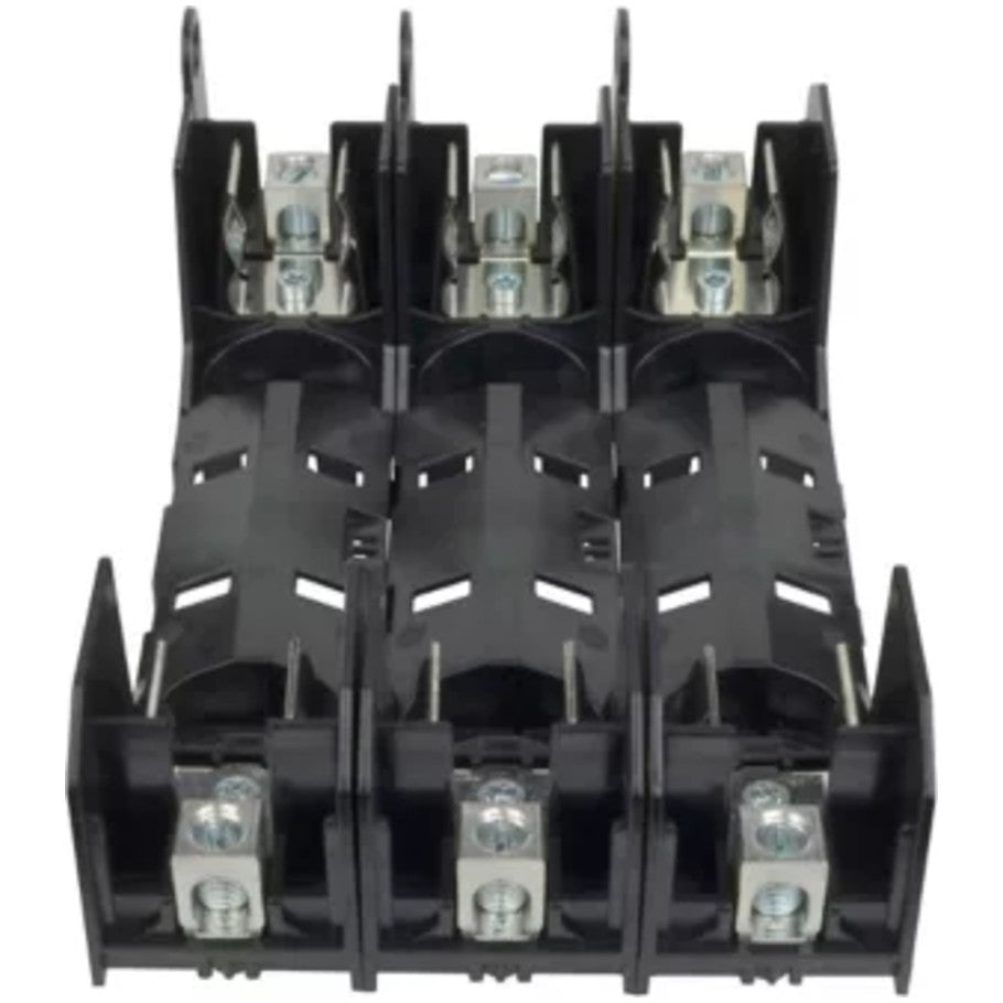 Class H 60A 600V 3 Pole Ferrule Fuse Block With Box Lug
