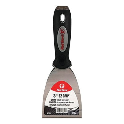 EZ Grip Stiff Wall Scraper, 3 in W, Stiff