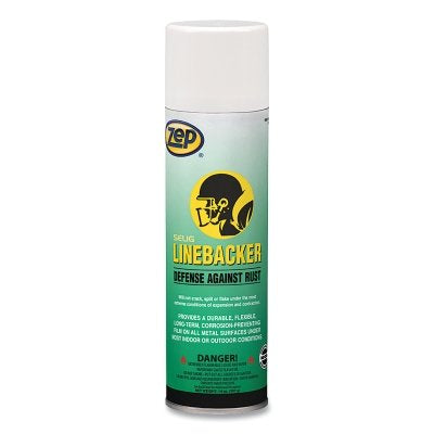 Selig Linebacker Rust and Corrosion Inhibitor, 14 oz, Aerosol Can, Brown