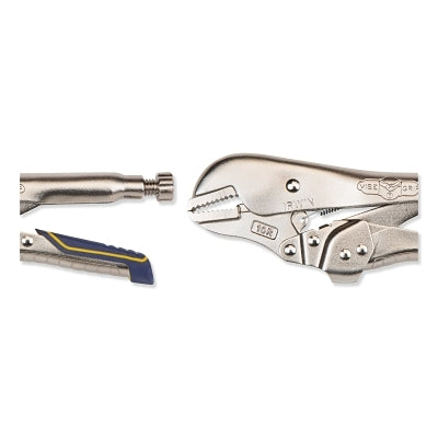 Reduced Hand Span Fast Release 10-in Welding Straight Jaw Locking Pliers