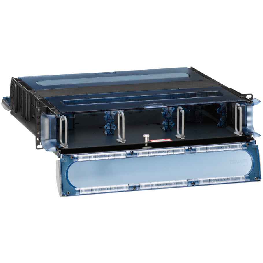 2000i SDX 2RU Fiber Enclosure, Empty with sliding tray