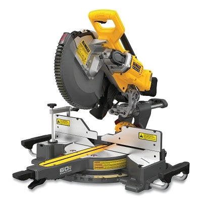60V MAX* Brushless Double Bevel Sliding Miter Saw, 12 in dia Blade, 1 in dia Arbor