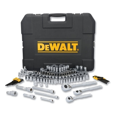 TOUGHSERIES Mechanics Tool Set, 172 Pc, 1/4 in, 3/8 in and 1/2 in Drive