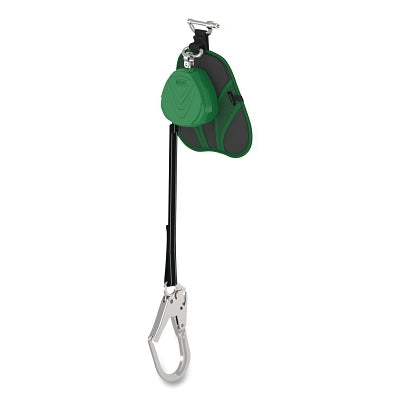 V-TEC EDGE Personal Fall Limiter, Single Leg, 8 ft, 310 lb Load Cap, Harness Locking Pin, 36CL Snaphook Bottom Connector