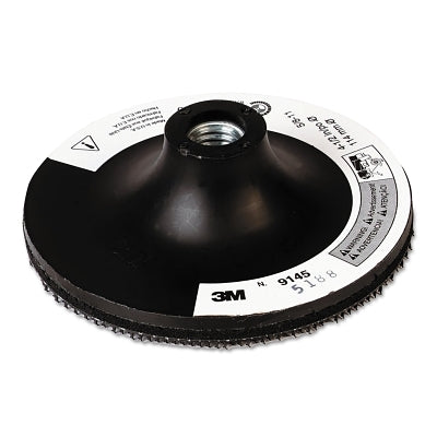 3M 048011-14111 Hook and Loop Disc Pad Holder, Tall T Hook Type, 4-1/2 in Diameter