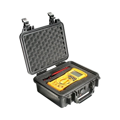 Protector Case Series Small Case, 1200 WF/WL, 0.16 ft, 9.25 in L x 7.12 in W x 4.12 in H Interior, Black