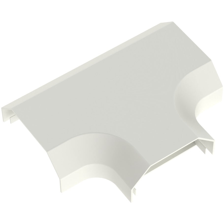 Surface Raceway, T-70 Surface Raceway Tee Fitting, Off-White
