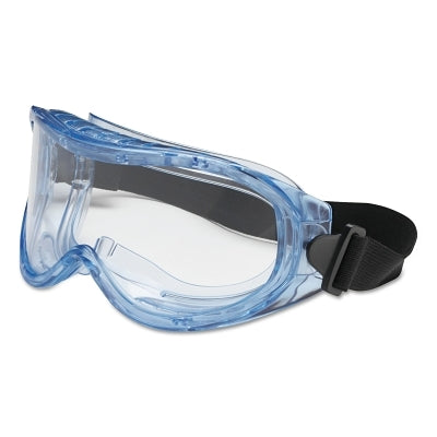 Contempo Safety Goggles, Clear Fogless/Blue Tint