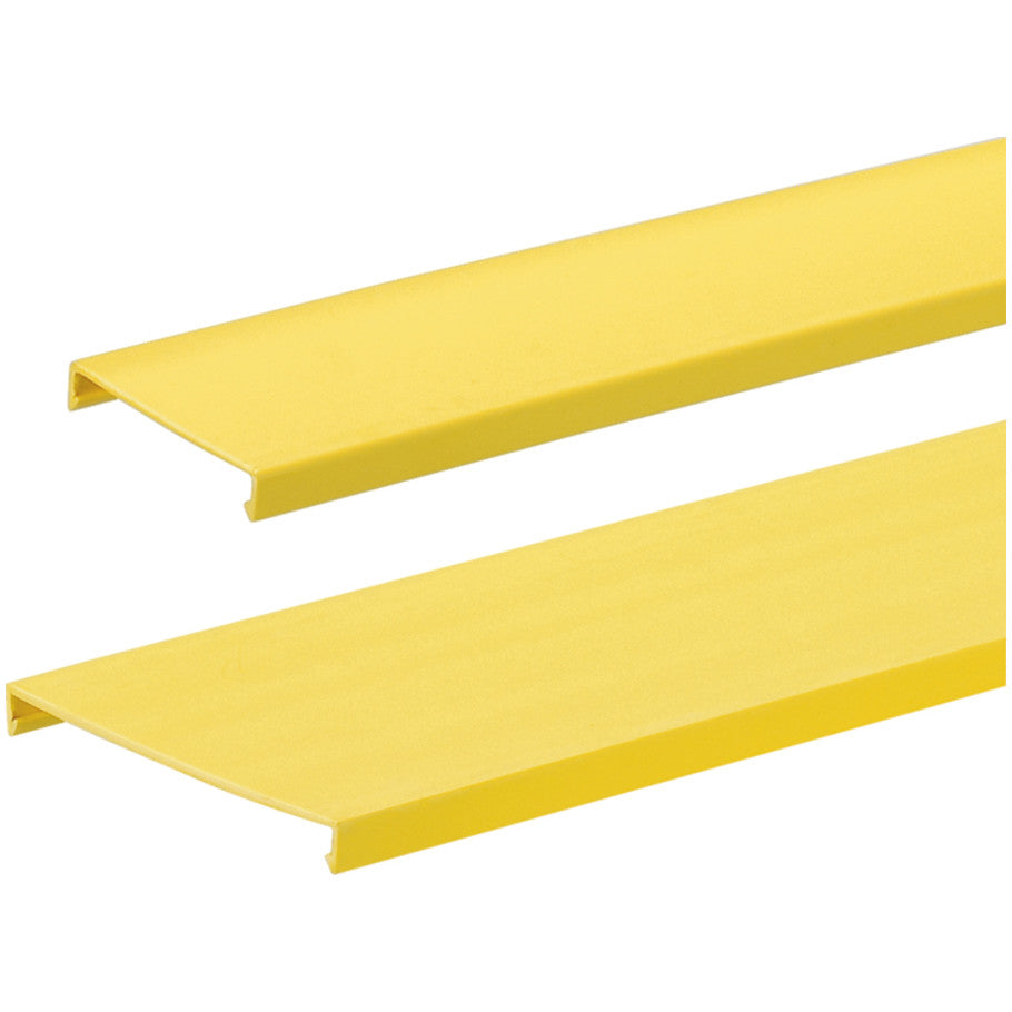 Fiber-Duct Cover, PVC, Yellow,  4.25 in W x 6.0 ft L, Length: 6 ft