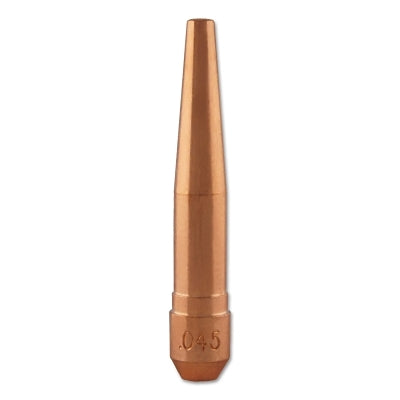 Centerfire MIG Contact Tip, 0.045 in Wire, TT-045, Non-Threaded, Tapered Base