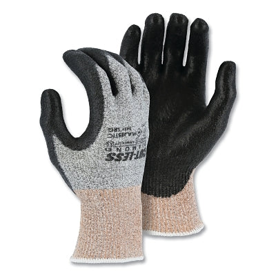 Cut-Less Dyneema Diamond Gloves, X-Large, Gray/Brown with Black Coating
