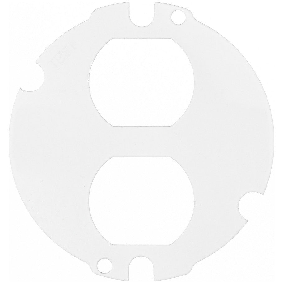 4" Series, Sub Plate, (1) Duplex Opening