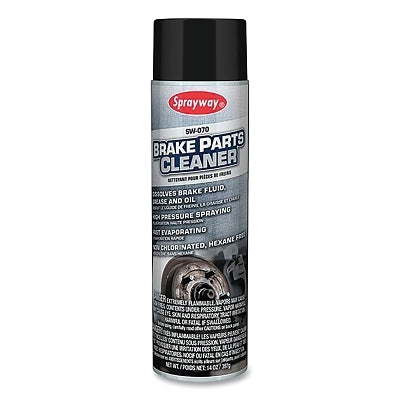 Brake Parts Cleaner, 20 oz Aerosol Can, White