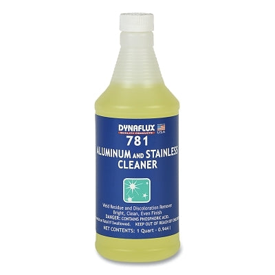 781 Aluminum and Stainless Steel Cleaner, 1 Quart, Bottle, Mild Scent
