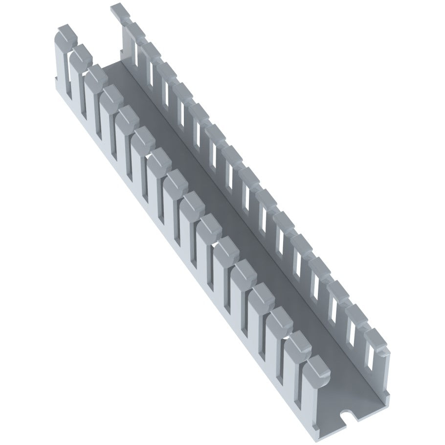 Type F Narrow Slot Wiring Duct, 1 in. w x 1.5 in. h, 6ft.