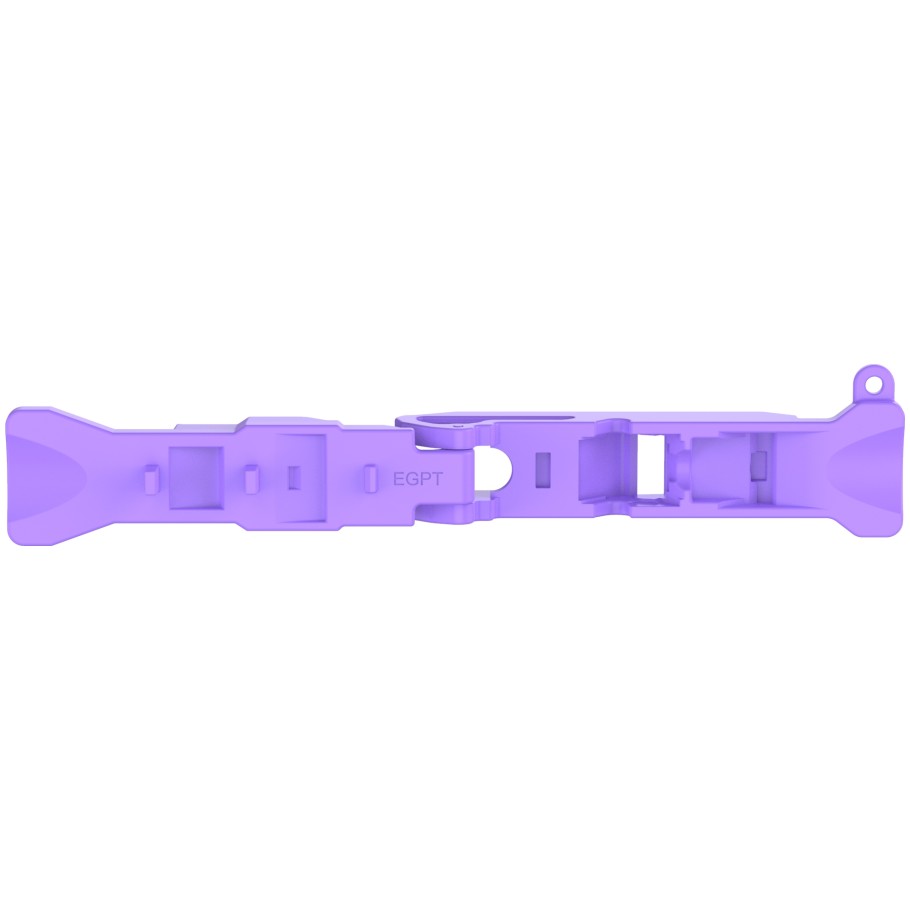 Cat 6A Modular Plug Tool, Glass Filled Nylon, 22/26 AWG, Violet, 3.8 L x 1.02 H x 1.32 W in.